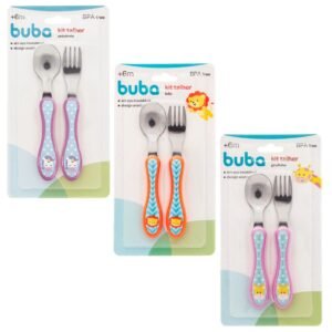 Kit Talheres Animal Fun Leão Buba