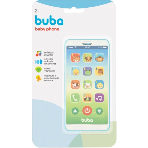 Brinquedo Buba - Baby Phone com som