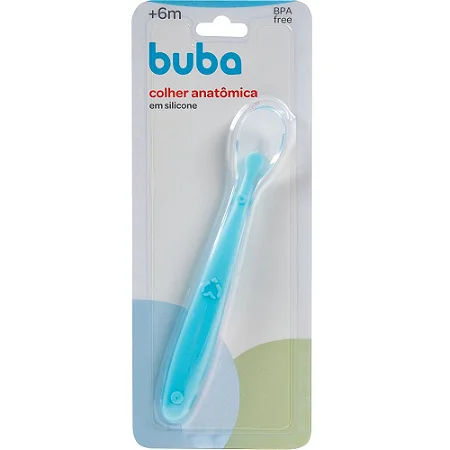 Colher Anatômica em Silicone - Buba