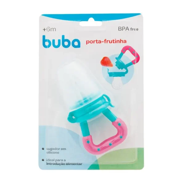 Porta Frutinha De Silicone Chupeta Alimentadora Buba - Image 3