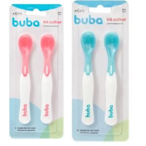 Kit Colheres Termo Sensíveis Buba
