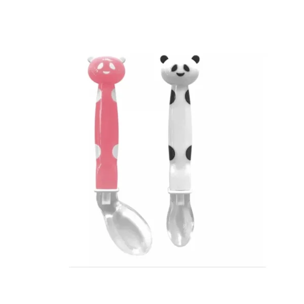 Kit Colher Pandinha Silicone Buba