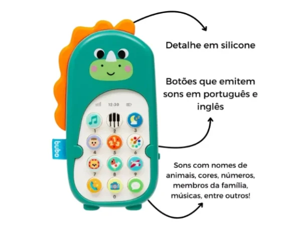 Brinquedo Buba - Phone Bilíngue - Image 2