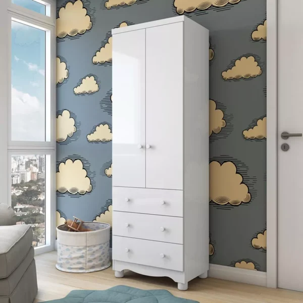 Guarda Roupa Infantil Júnior New Móveis Peroba